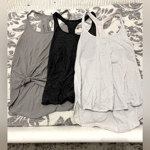 Bundle of 3 Lululemon Tanks
